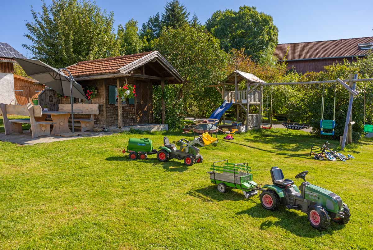 Spielplatz im Garten