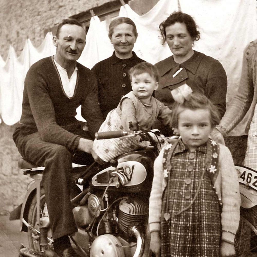 Altes Familienfoto